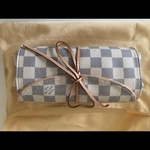Beautiful authentic Louis Vuitton jewelry roll